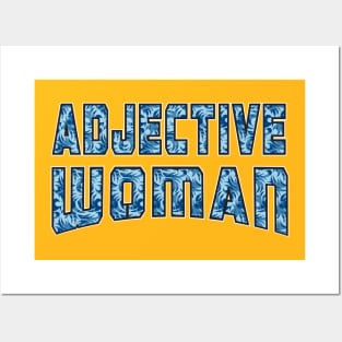 Adjective Woman Posters and Art